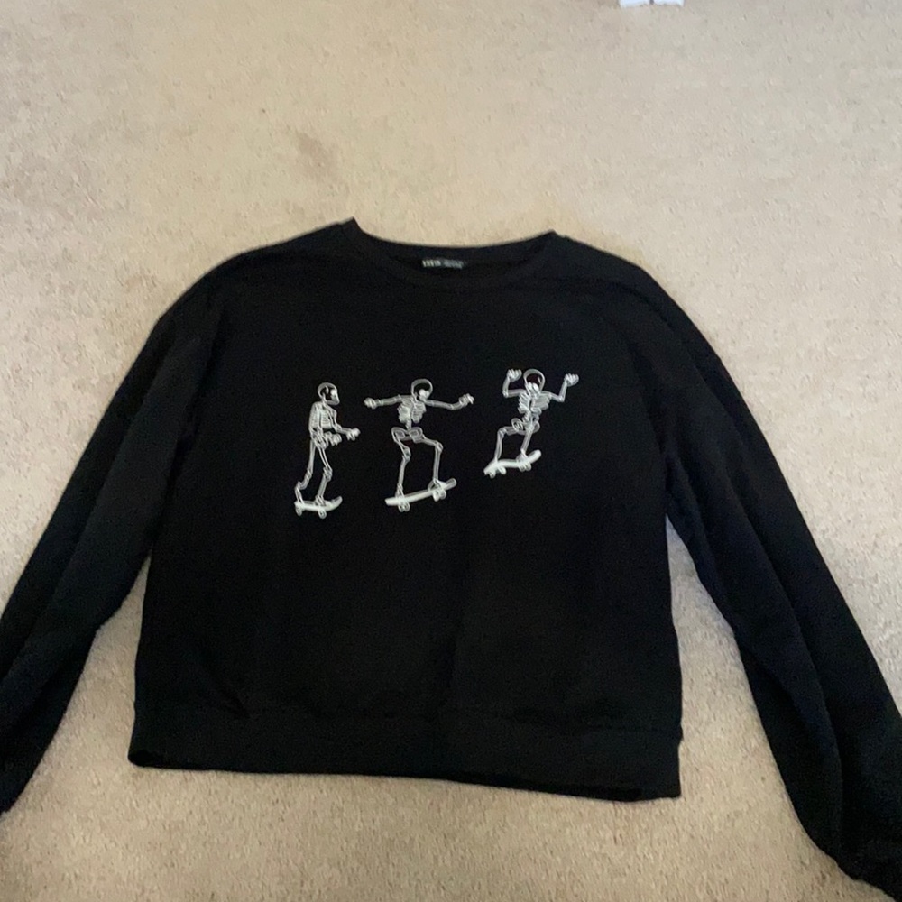 skeleton hoodie